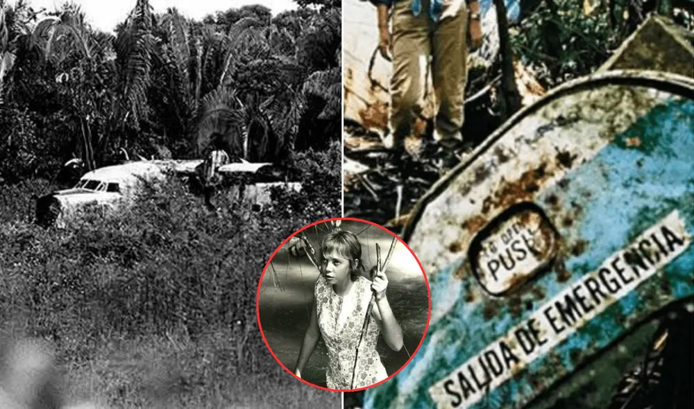 Destroços do voo LANSA 508 e Juliane Koepcke