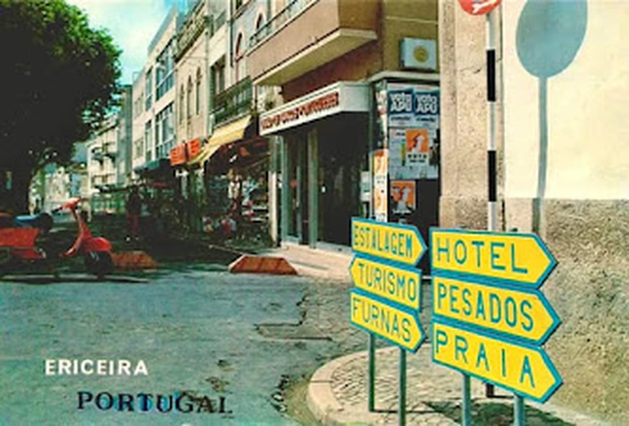 Esquerda. Praça da República, 1980. Direita: Hoje, Abril de 2025