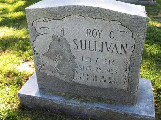 Roy Sullivan apareceu em vários jornais